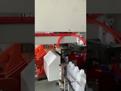 Automatic PE Bottle Blowing Machine 2 Die Head Plastic Extrusion